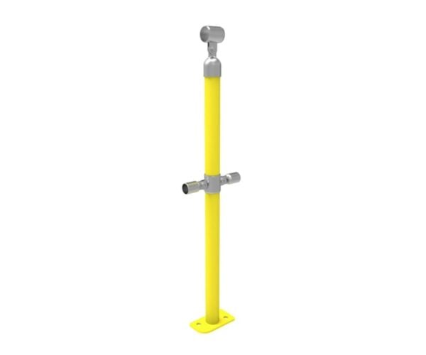 Warehouse safety barriers, forklift safety barriers, mezzanine pallet gates