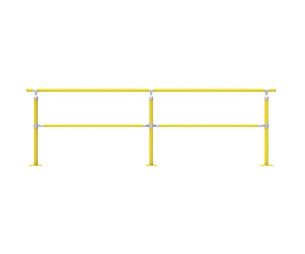 Warehouse safety barriers, forklift safety barriers, mezzanine pallet gates