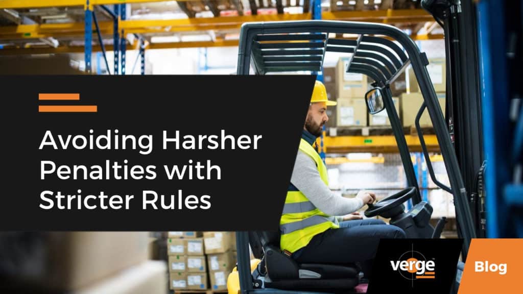 Avoiding Harsher Penalties with Stricter Rules » follow forklift safety rules to avoid harsh penalties