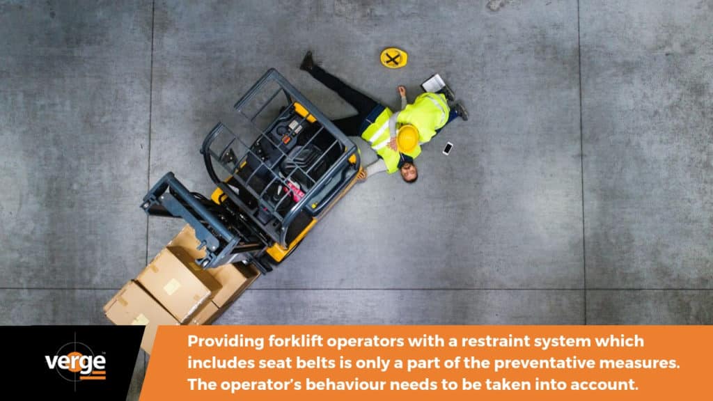Why Forklift Operators Should BuckleUp Verge Safety Barriers