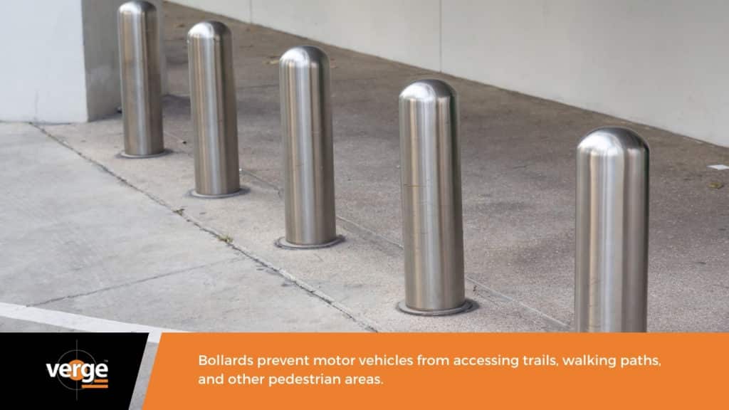 Bollards Provide Security and Safety - Verge Safety Barriers