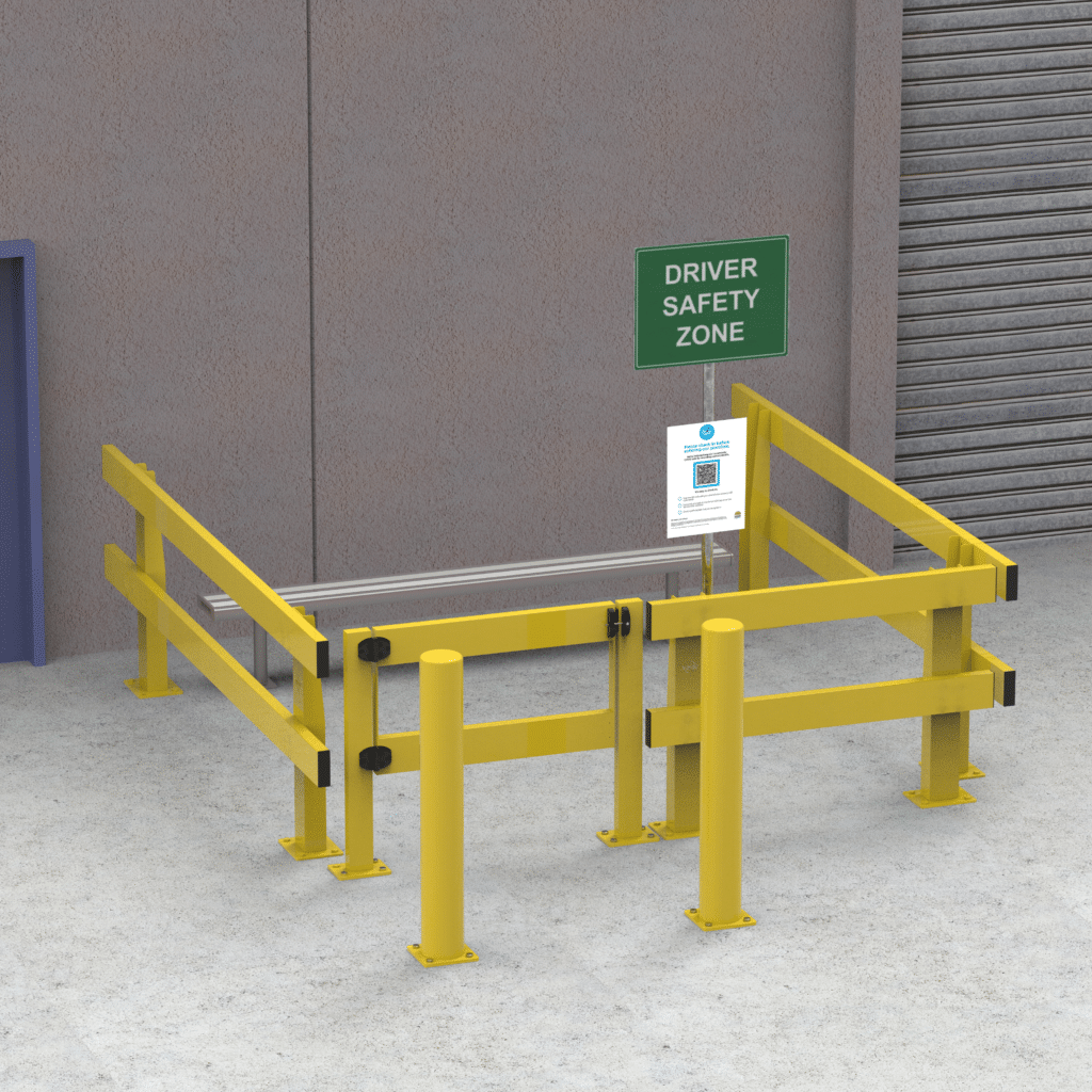Loading & Unloading Exclusion Zone | Verge Safety Barriers