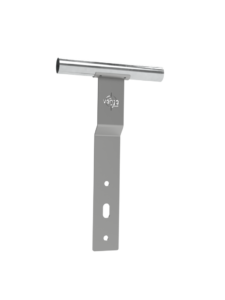 Stylish metal wall bracket for versatile mounting.