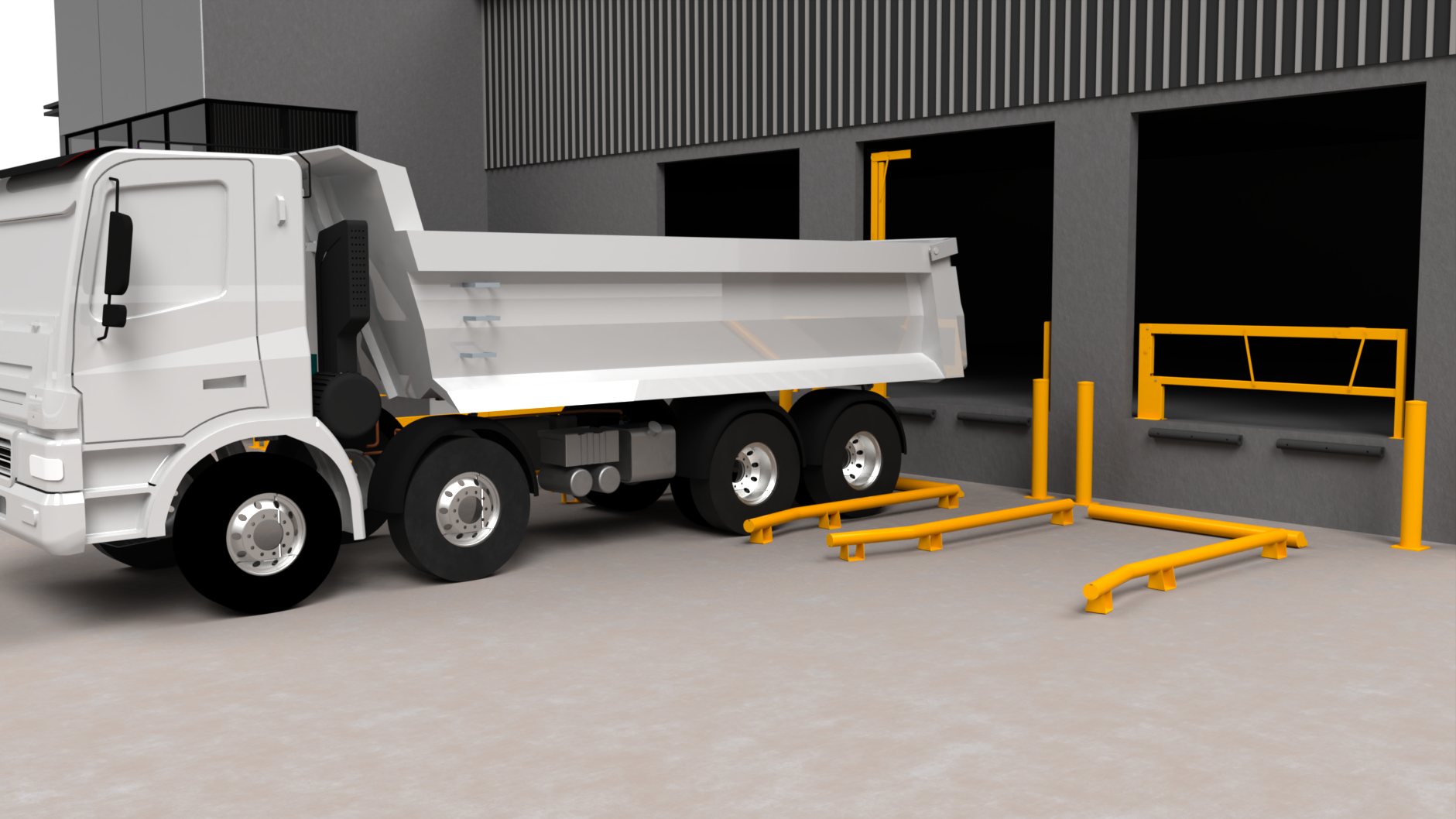 Tipping and Material Receival Areas