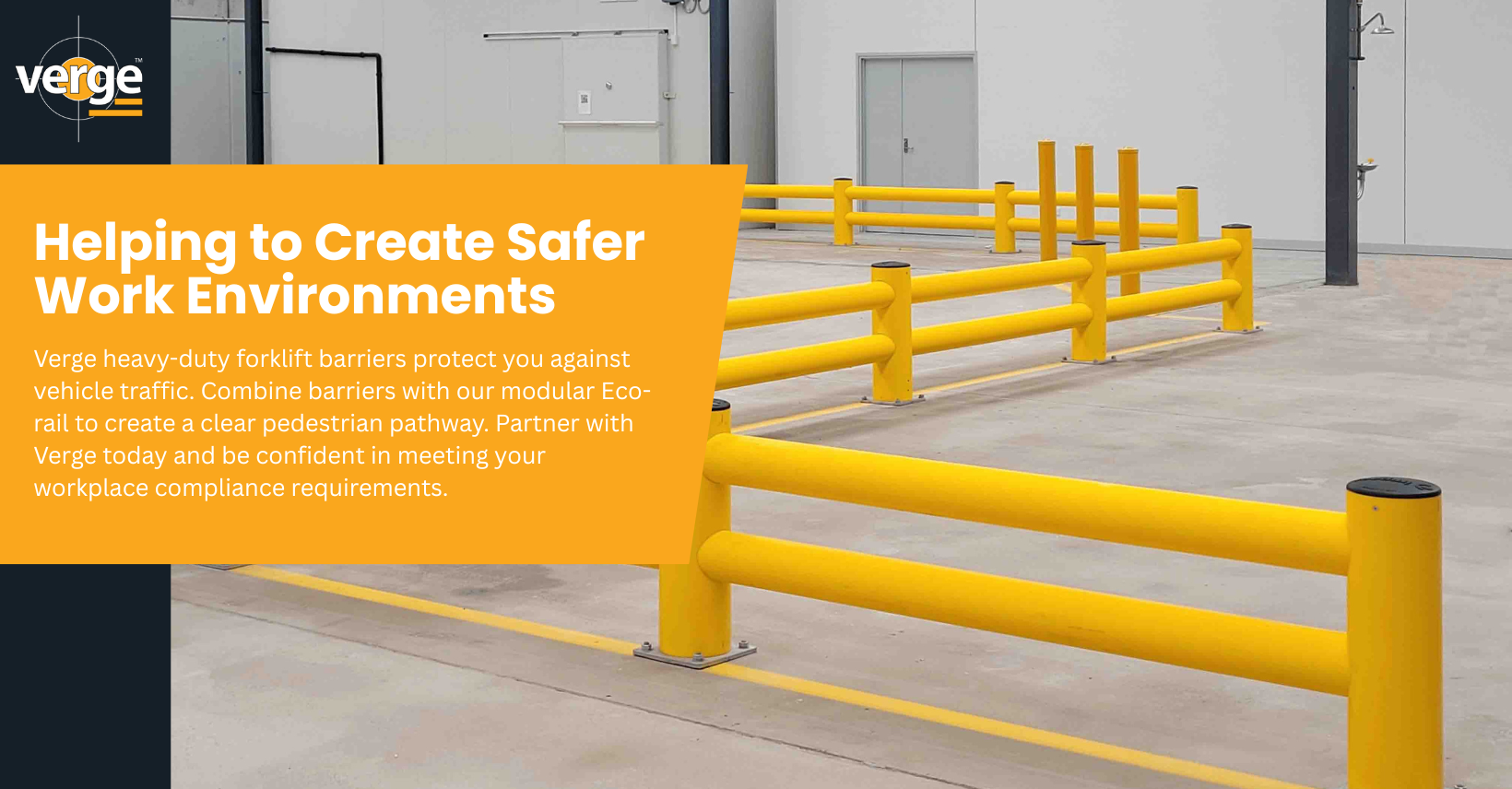Loading & Unloading Exclusion Zone - Verge Safety Barriers