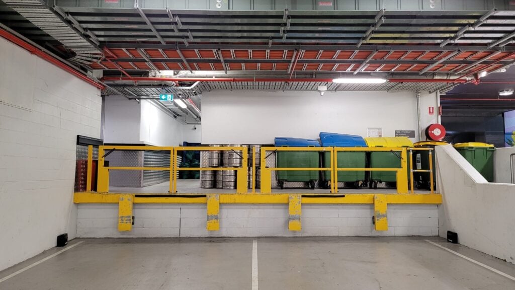 dock pro for hospital parking area