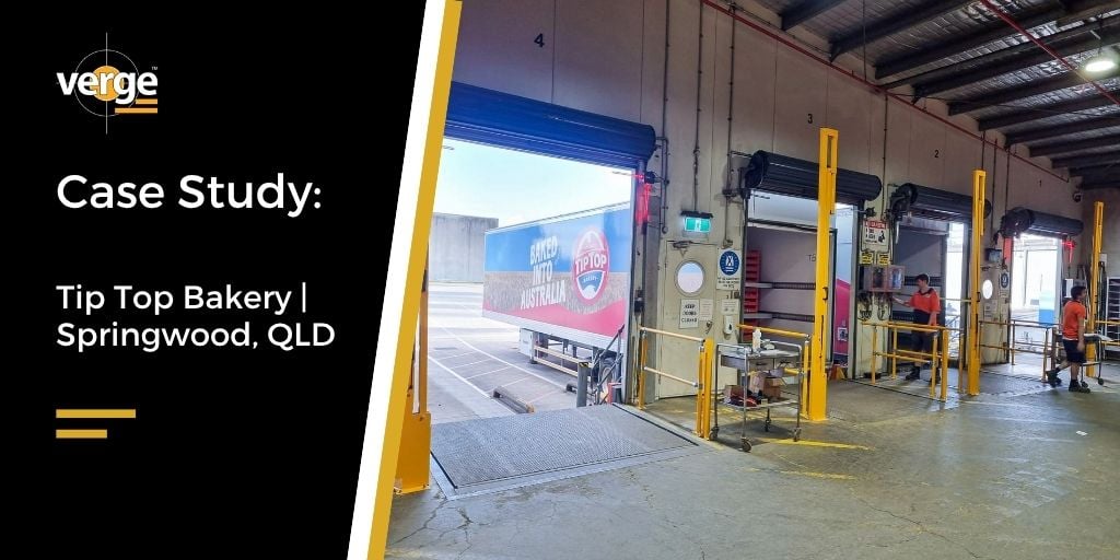 Tip Top Bakery loading dock in Springwood, QLD