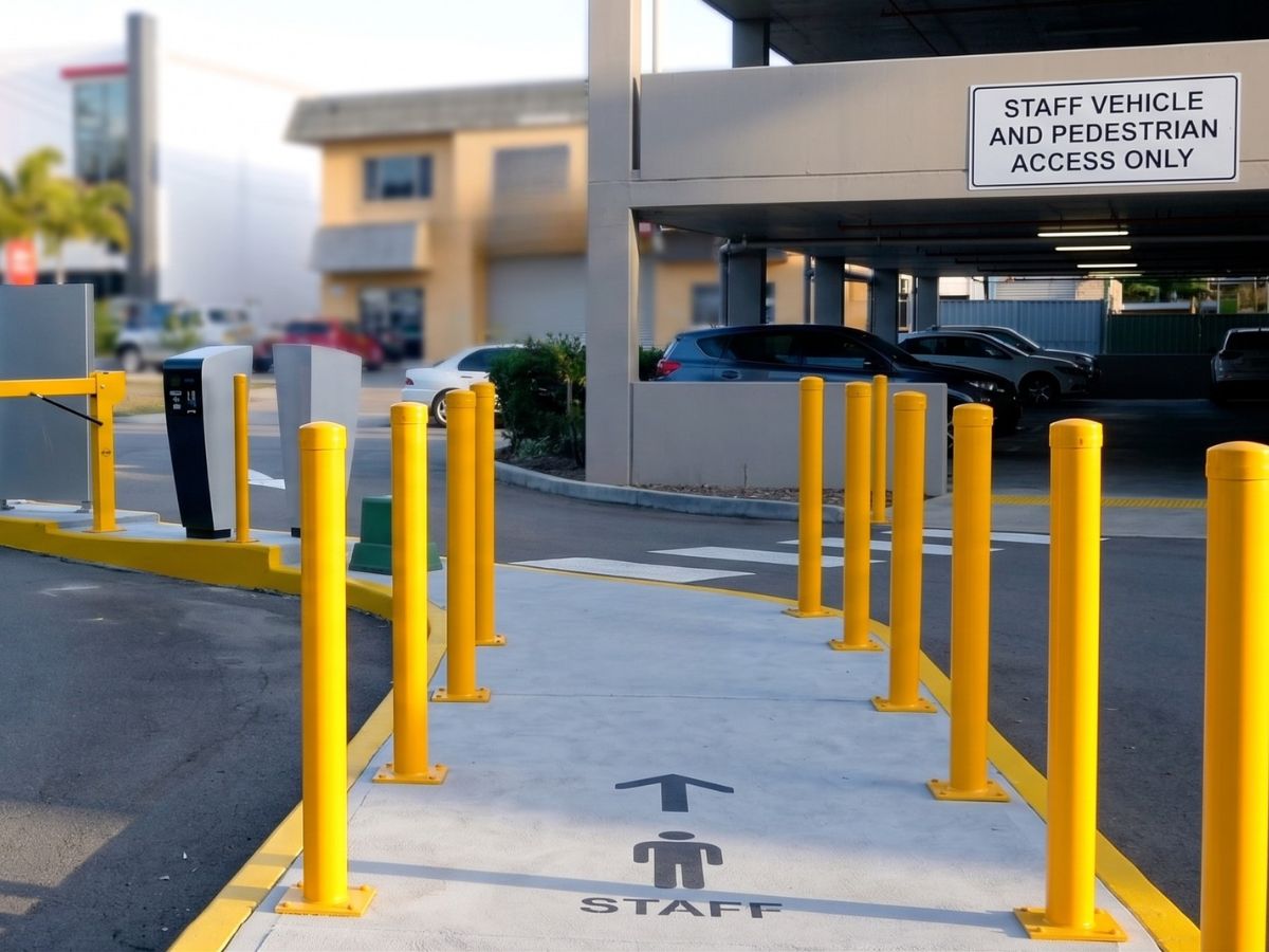 Staff Car Parks and Service Entrances