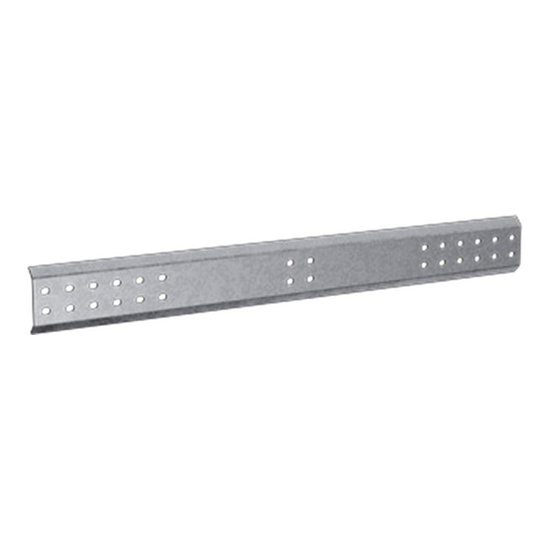 Galvanised steel perforated mounting bracket