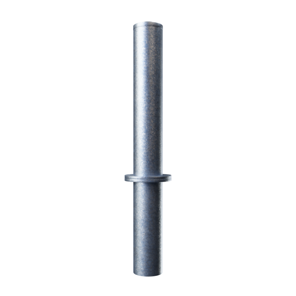 ev345 breakaway in ground verge safety bollard 219mm x 1850mm