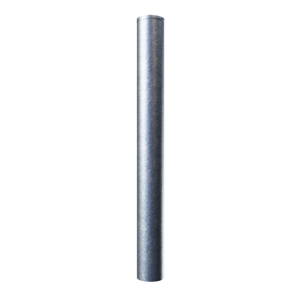 ev341 heavy duty in ground verge safety bollard 219mm x 2100mm