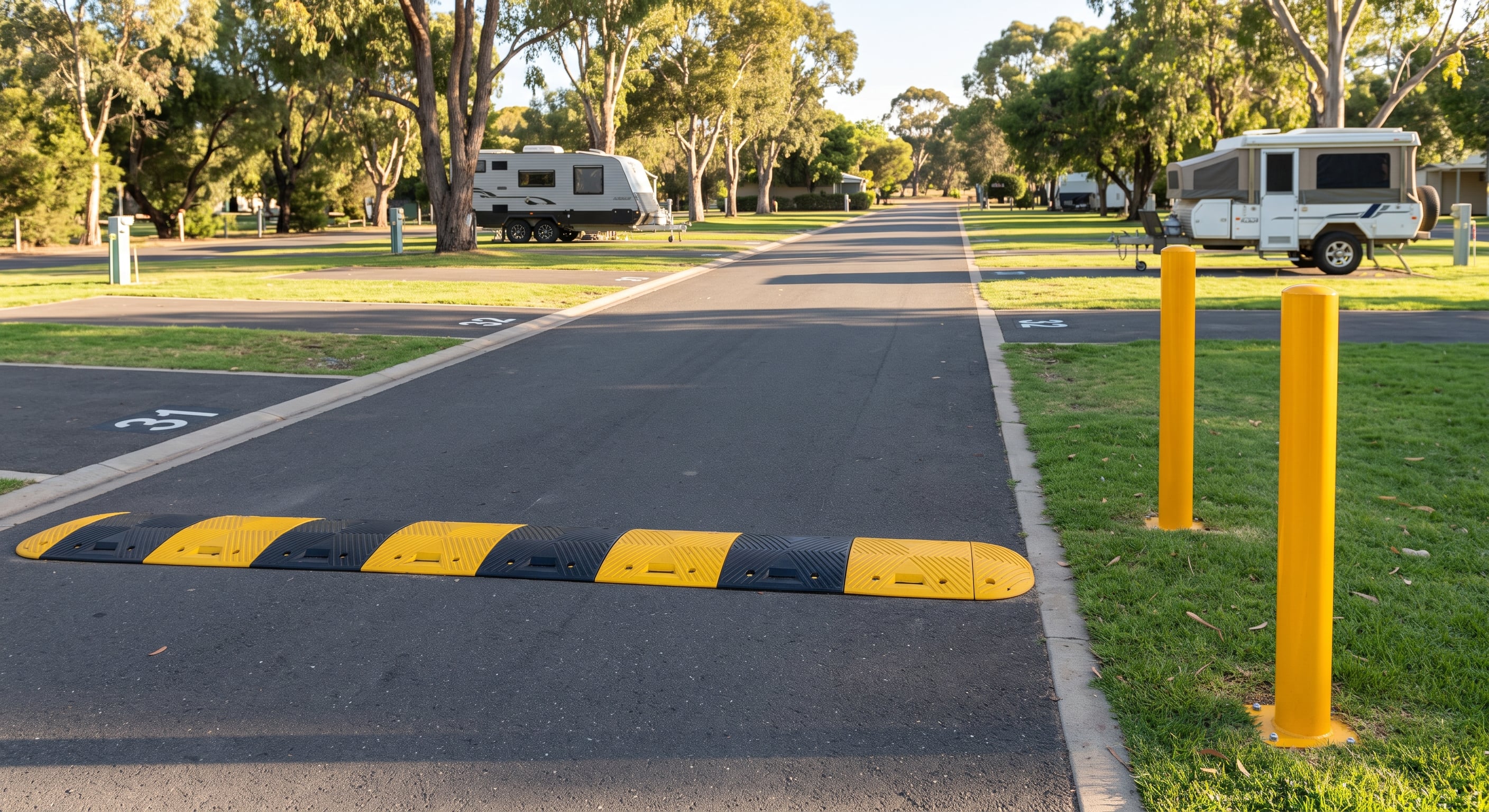 Entry Roads and Site Lanes