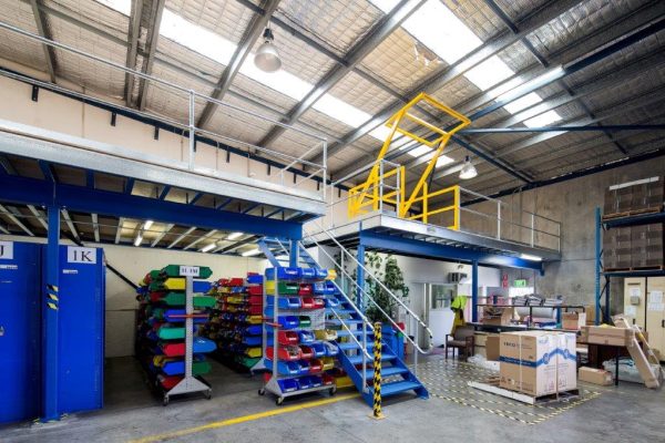 Warehouse safety barriers, forklift safety barriers, mezzanine pallet gates
