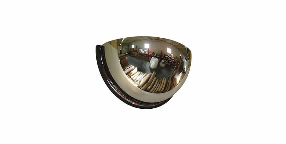 car park safety dome mirror