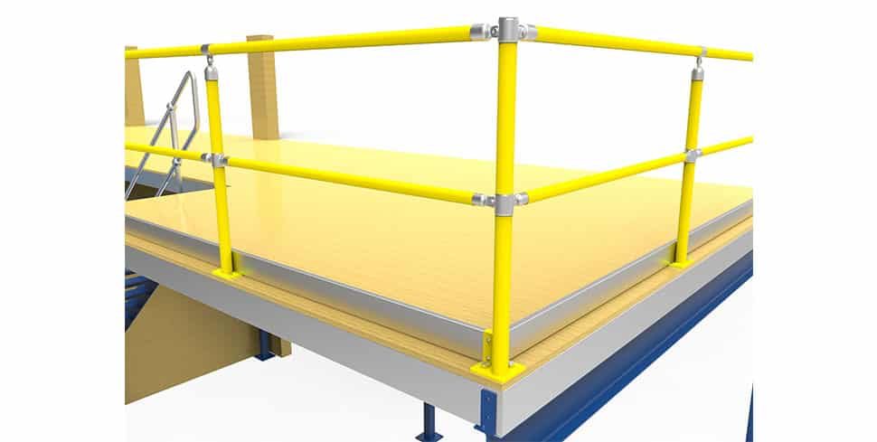 kickplate mezzanine safety