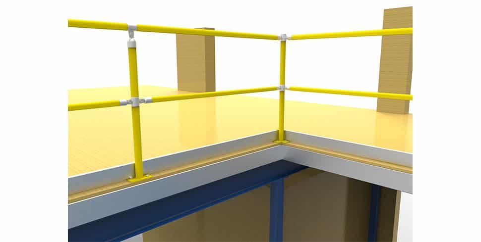kickplate mezzanine safety